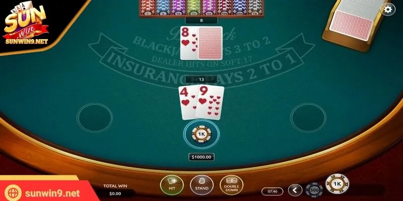 Blackjack - Game bài hấp dẫn, chiến lược đỉnh cao tại SUNWIN 10 Sunwin Blackjack - Tựa game đỉnh cao đầy kịch tính