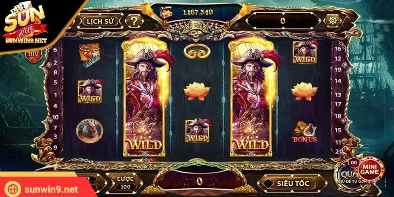Pirate King – Game nổ hũ hấp dẫn, dễ trúng thưởng lớn 11 Sunwin Game quay hũ sở hữu những tính năng đặc biệt