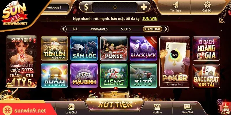 Poker - Siêu phẩm đẳng cấp, thách thức bản thân tại SUNWIN 10 Sunwin Poker - Mở ra ván cược kịch tính