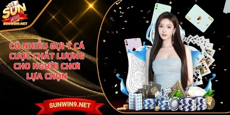 Home 8 Sunwin Có nhiều gợi ý cá cược chất lượng cho người chơi lựa chọn