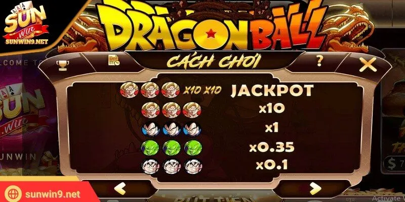 Dragon Ball Sunwin - Trò Chơi Giải Trí Siêu Hấp Dẫn, Thú Vị 10 Sunwin Dragon ball Sunwin là trò chơi giải trí hấp dẫn với nhiều ưu điểm thú vị